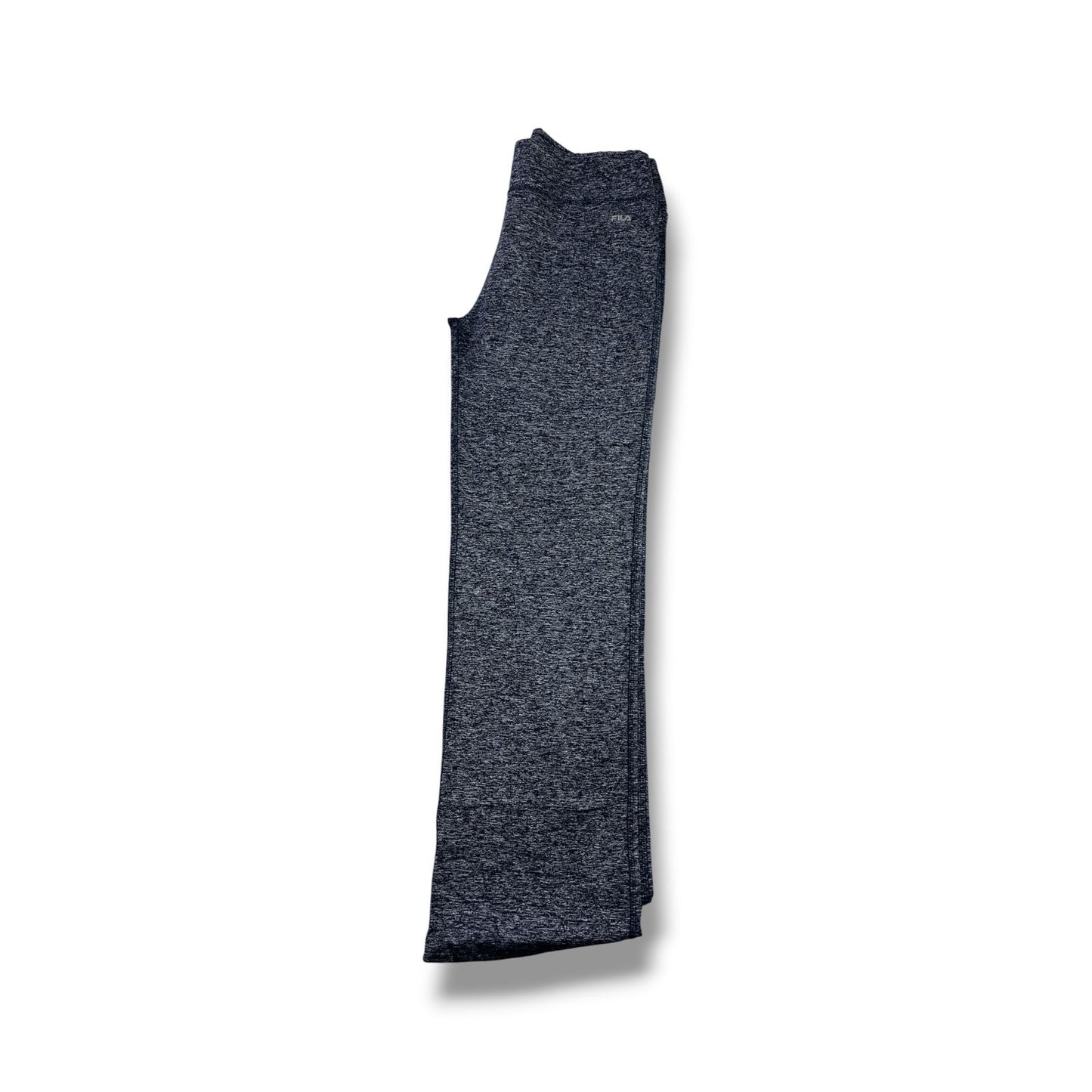 CALZA DEPORTIVA FILA MUJER PIERNA ANCHA AZUL JASPEADO