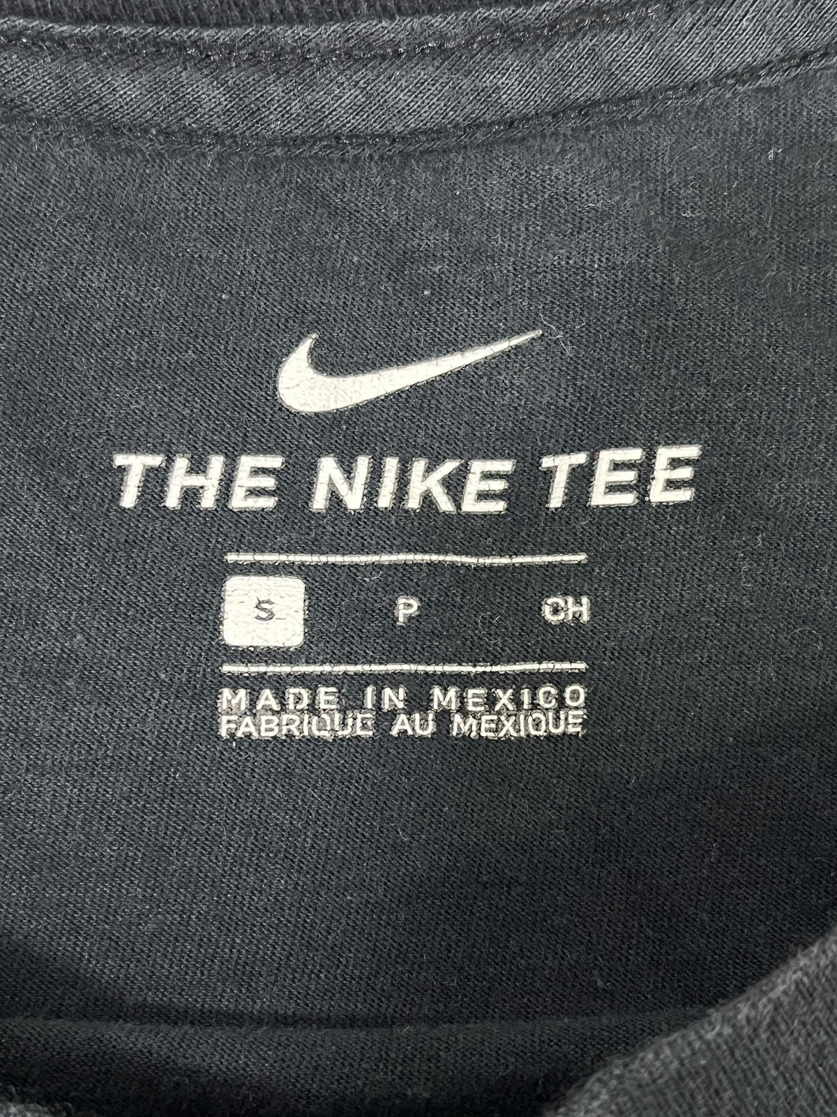 POLERA NIKE HOMBRE TALLA S NEGRA