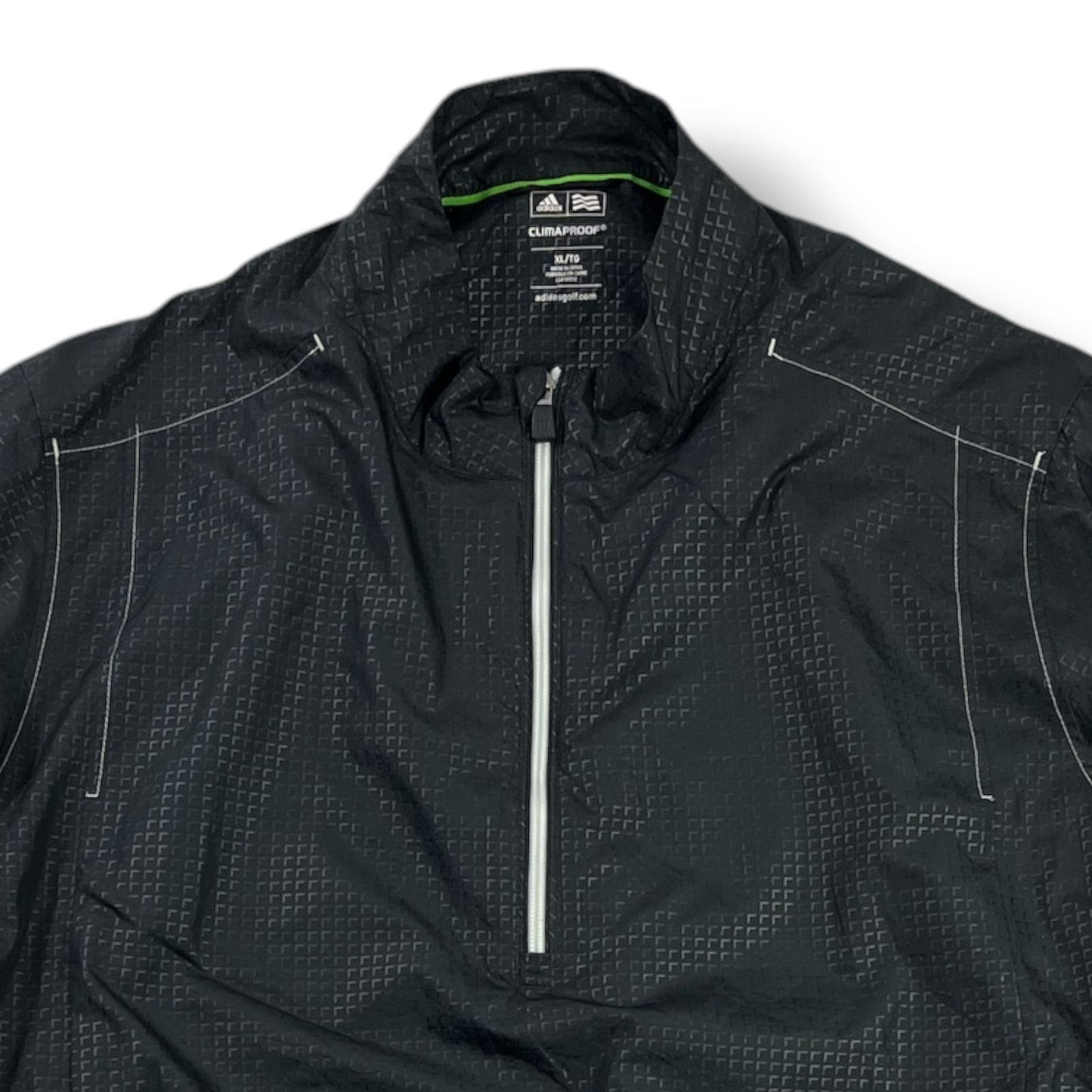 CHAQUETA LIGERA ADIDAS GOLF CLIMAPROOF HOMBRE TALLA XL NEGRA