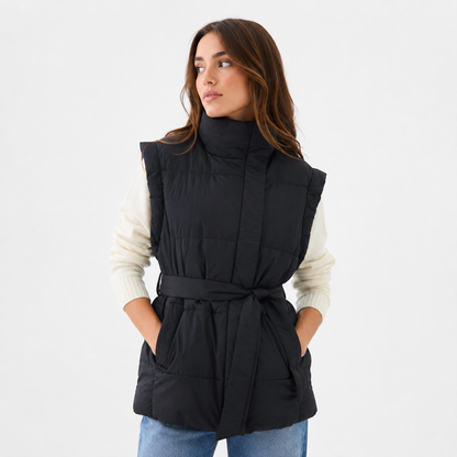 CHAQUETA GAP ACOLCHADA SIN MANGAS MUJER · TALLA XS