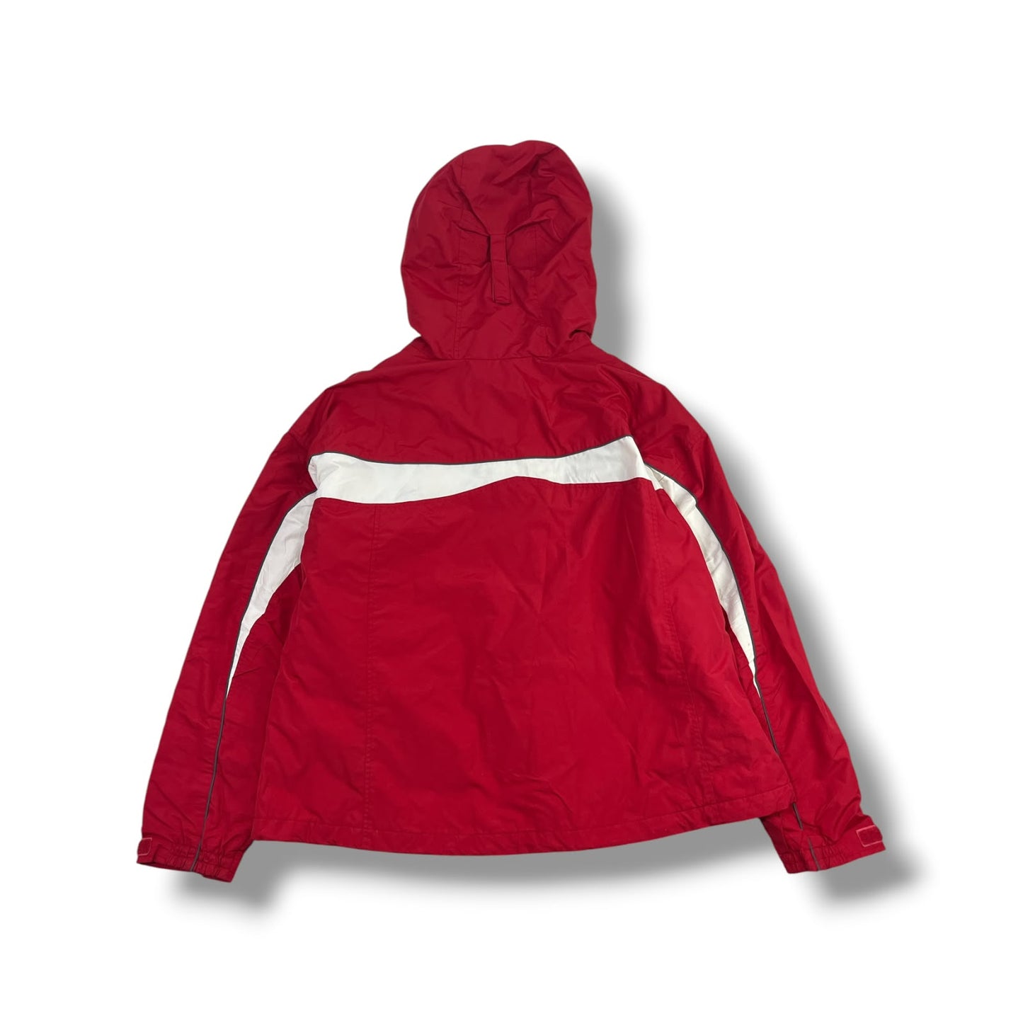 CHAQUETA COLUMBIA MUJER TALLA 2X ROJA CON FORRO POLAR