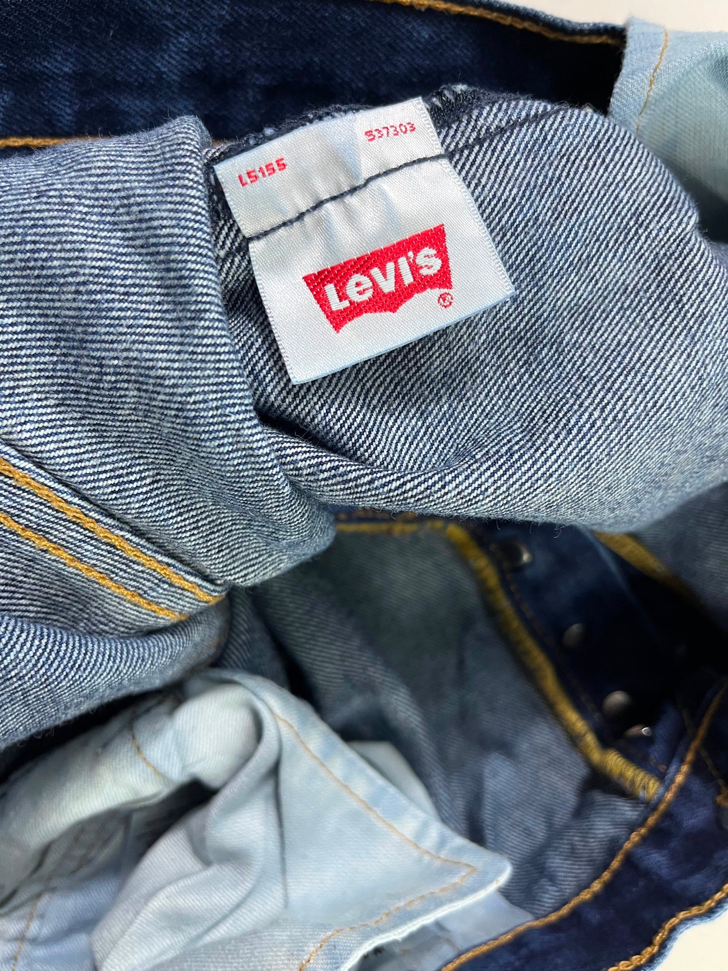 JEANS LEVI'S 501 ORIGINAL FIT AZUL Talla W34 L36