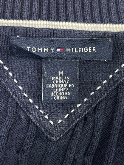SWEATER TOMMY HILFIGER AZUL MARINO · TALLA M