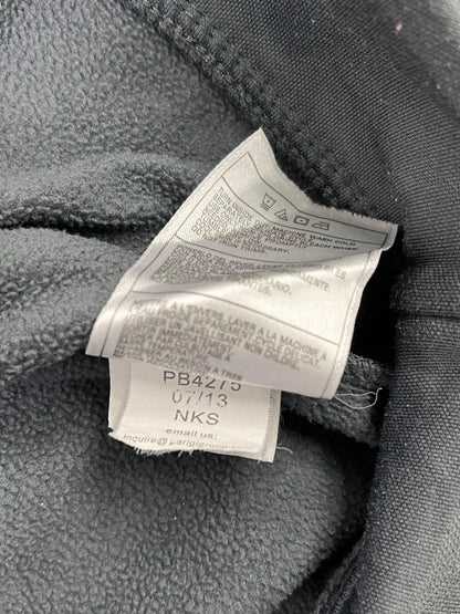 POLERÓN PUMA BOYS CON CAPUCHA TALLA L GRIS/AMARILLO