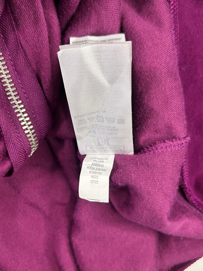 POLERÓN GAP VELOUR MUJER TALLA L MORADO