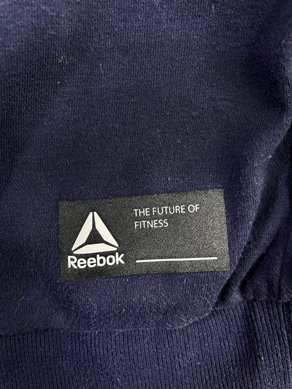 POLERÓN REEBOK COLOR BLOCK ROJO/AZUL