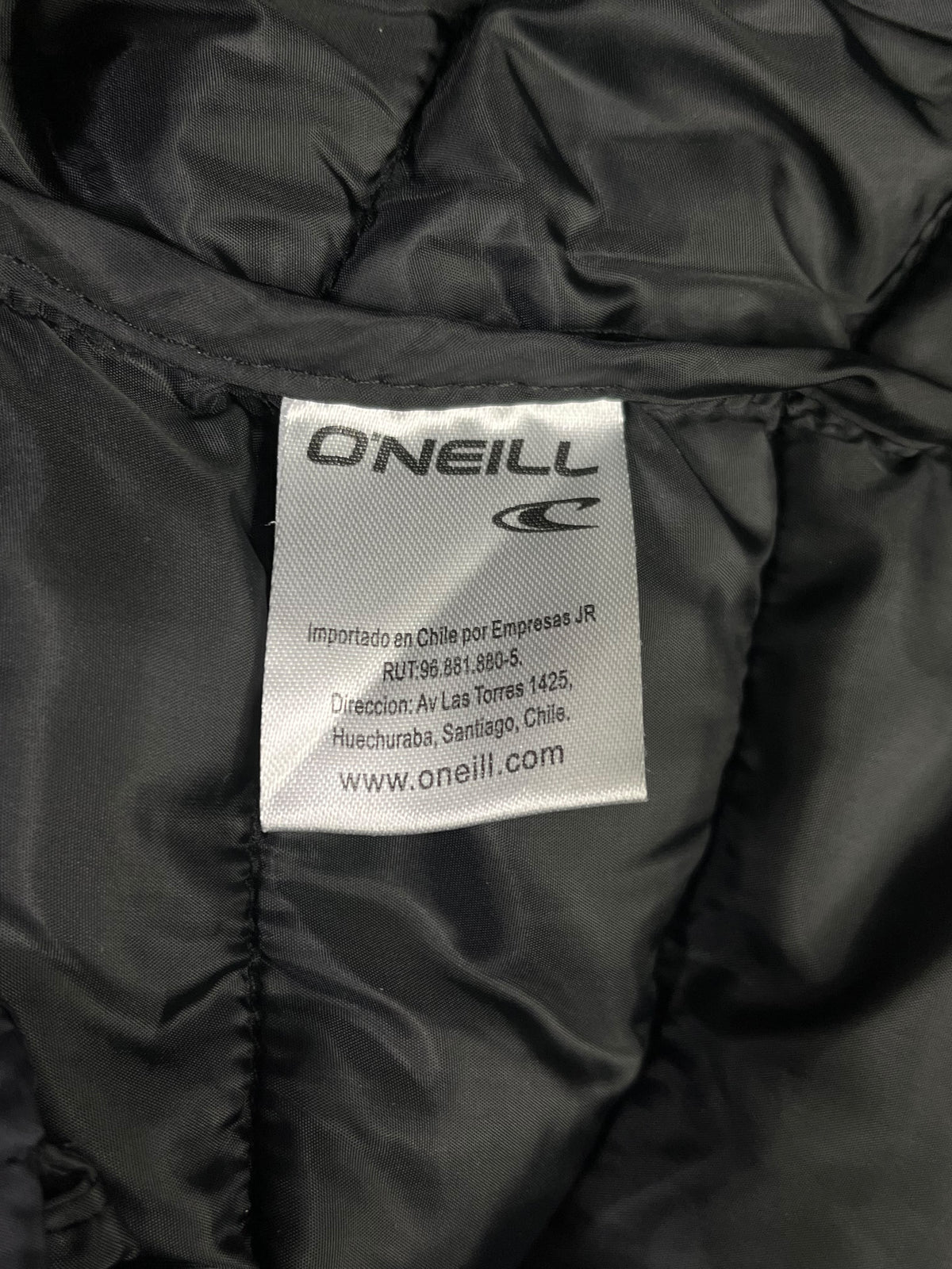 CHAQUETA O’NEILL MUJER TALLA S NEGRA ACOLCHADA