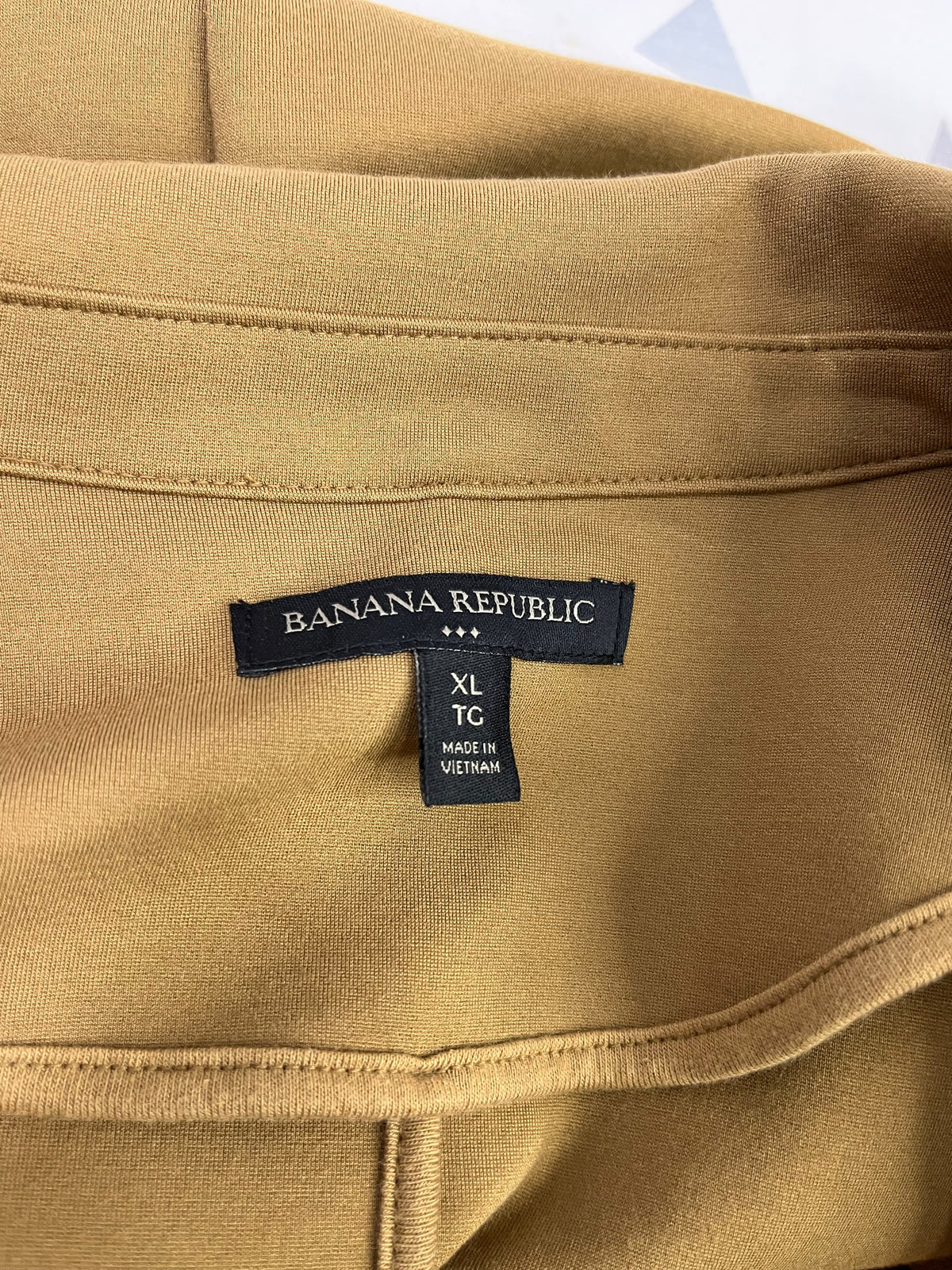 BLAZER BANANA REPUBLIC MUJER XL MOSTAZA