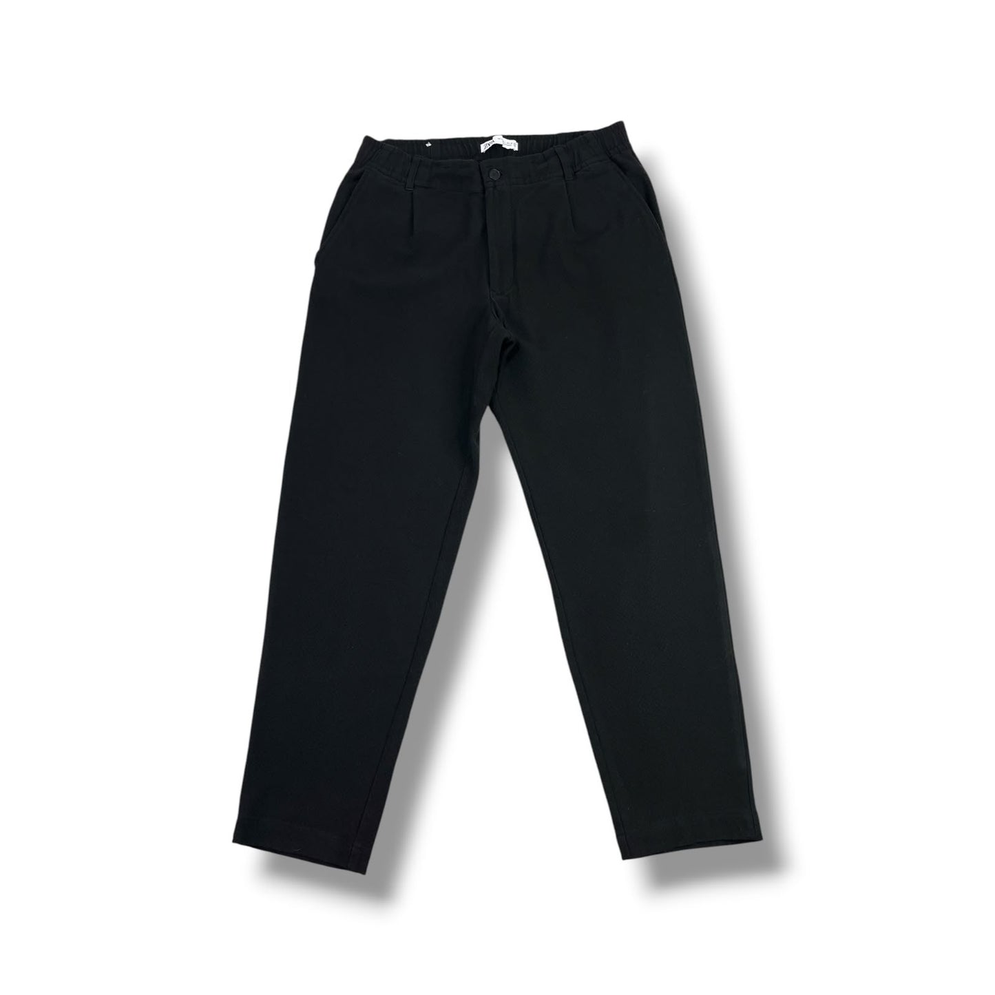 PANTALÓN ZARA HOMBRE TALLA L NEGRO