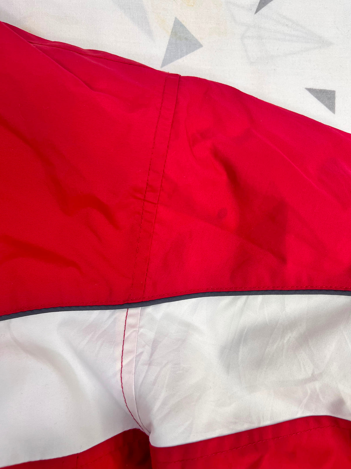 CHAQUETA COLUMBIA MUJER TALLA 2X ROJA CON FORRO POLAR