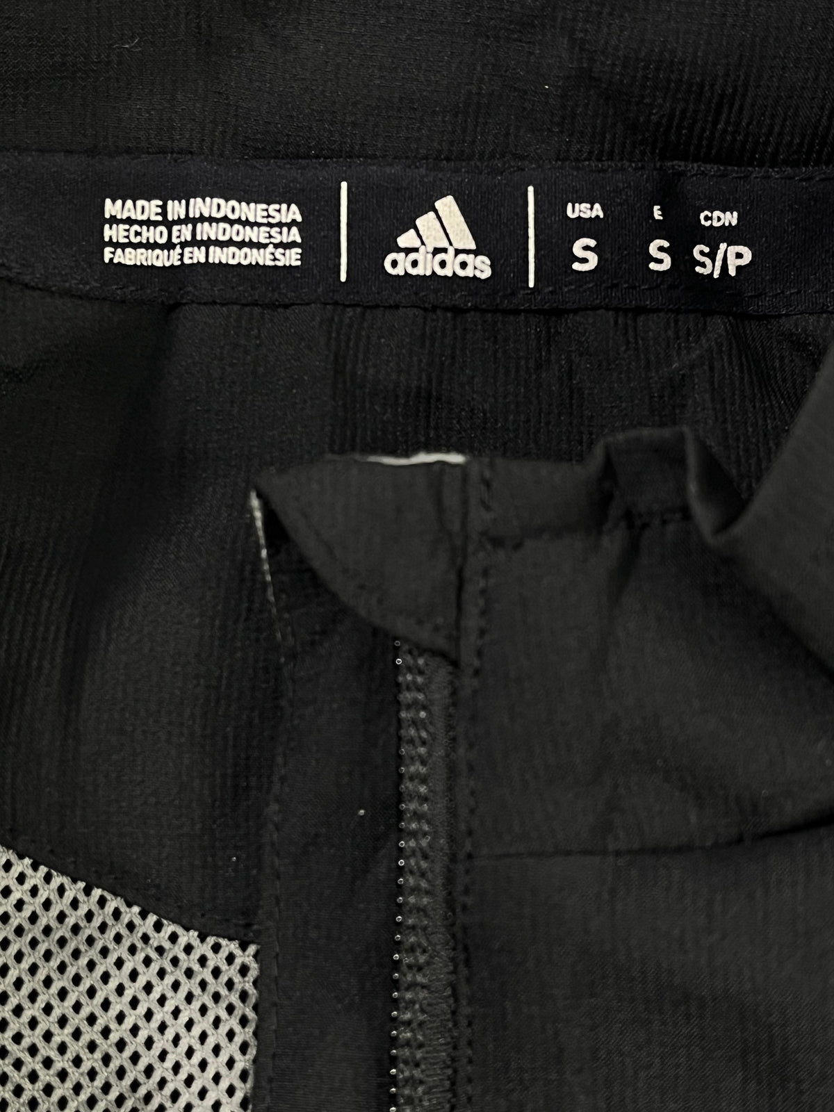 CHAQUETA ADIDAS HOCKEY NEGRA MUJER TALLA S