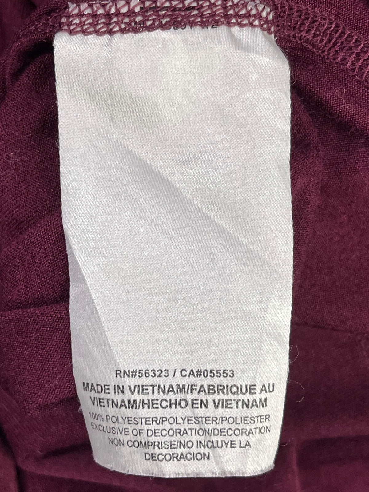 POLERA NIKE DRI-FIT MANGA LARGA MUJER TALLA XS