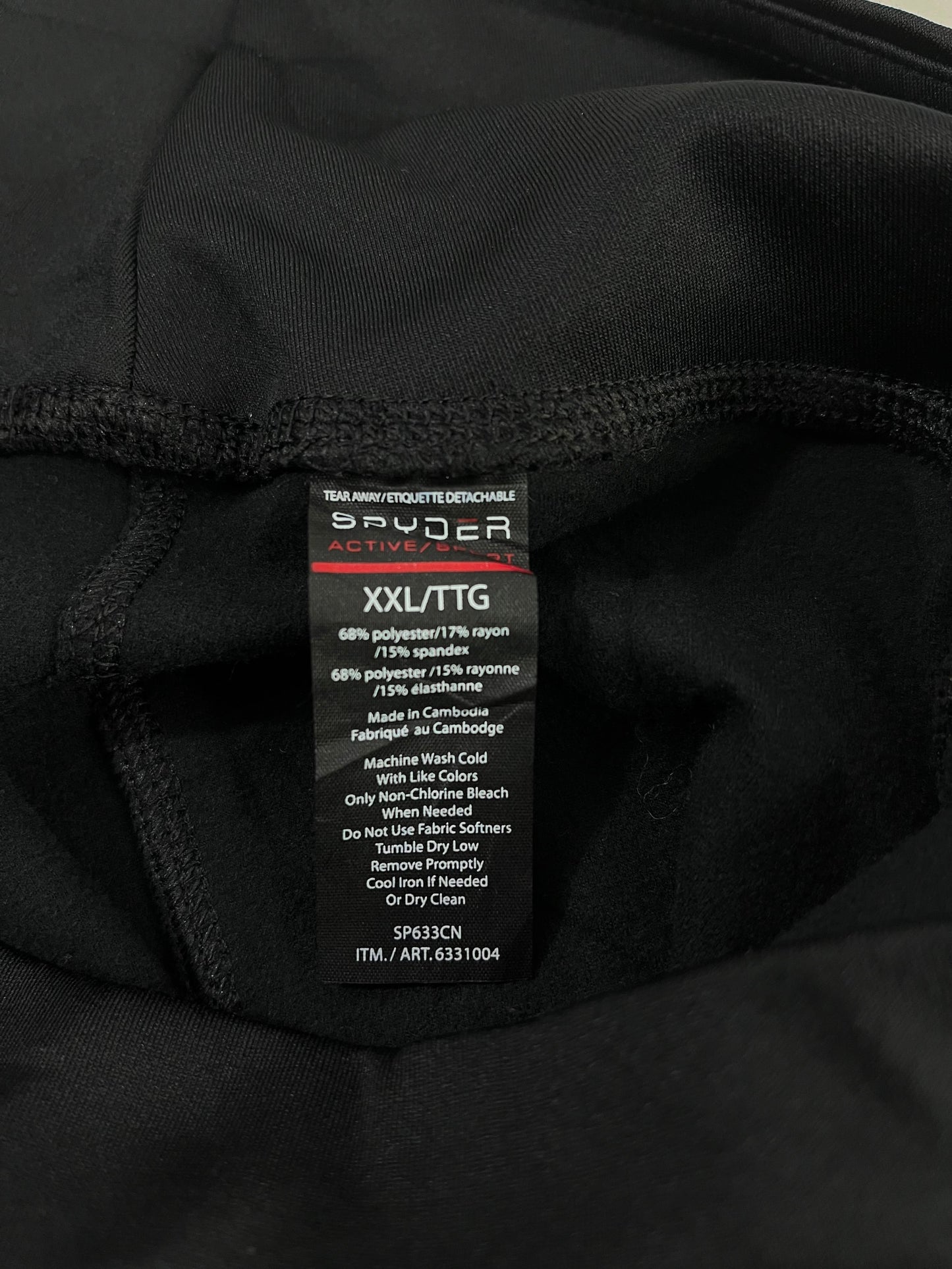 Calza deportiva Spyder Talla XXL
