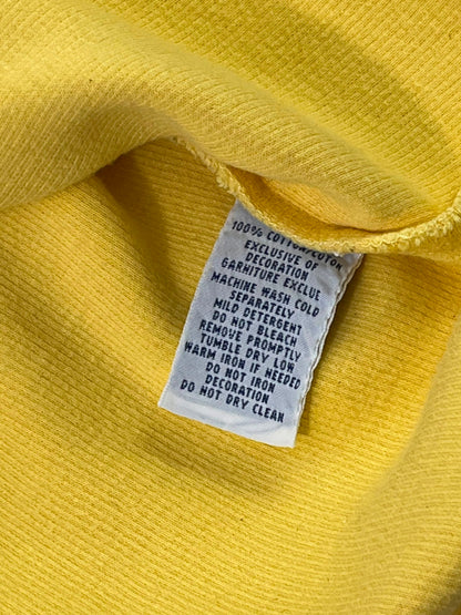 Sweater Polo Ralph Lauren amarillo detalle cierre