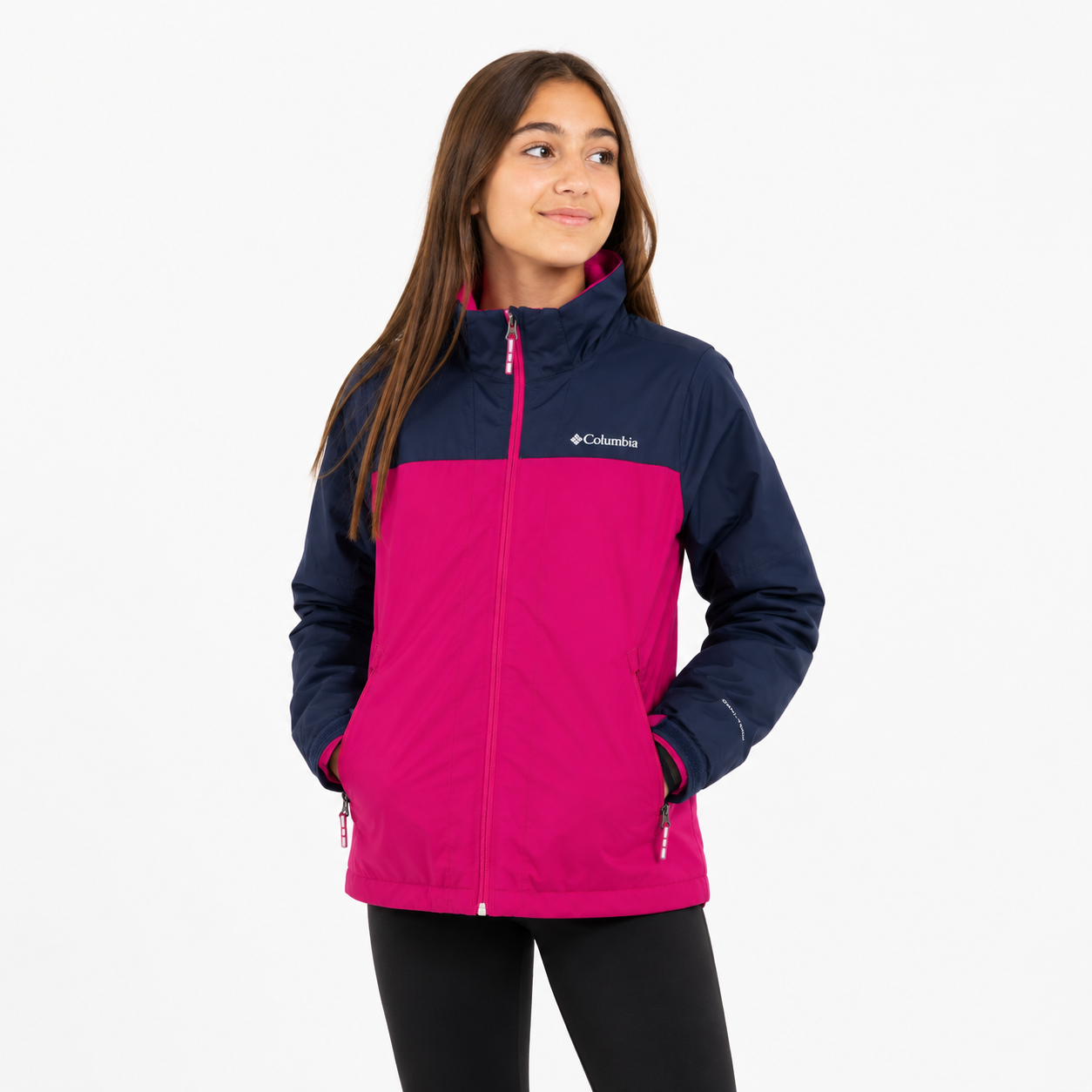Chaqueta Columbia Interchange Juvenil Talla L (14/16)