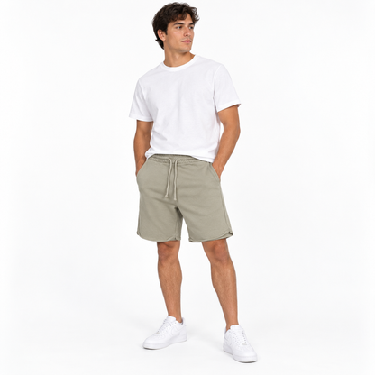 SHORT H&M REGULAR FIT HOMBRE TALLA S BEIGE