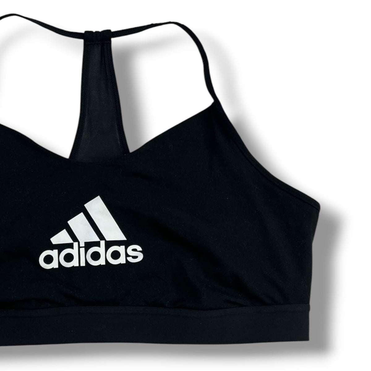 TOP DEPORTIVO ADIDAS MUJER TALLA M APROX. NEGRO