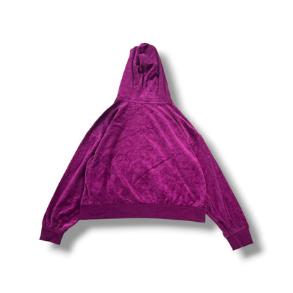 POLERÓN GAP VELOUR MUJER TALLA L MORADO