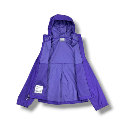 CHAQUETA COLUMBIA NIÑA TALLA S (7/8) MORADA