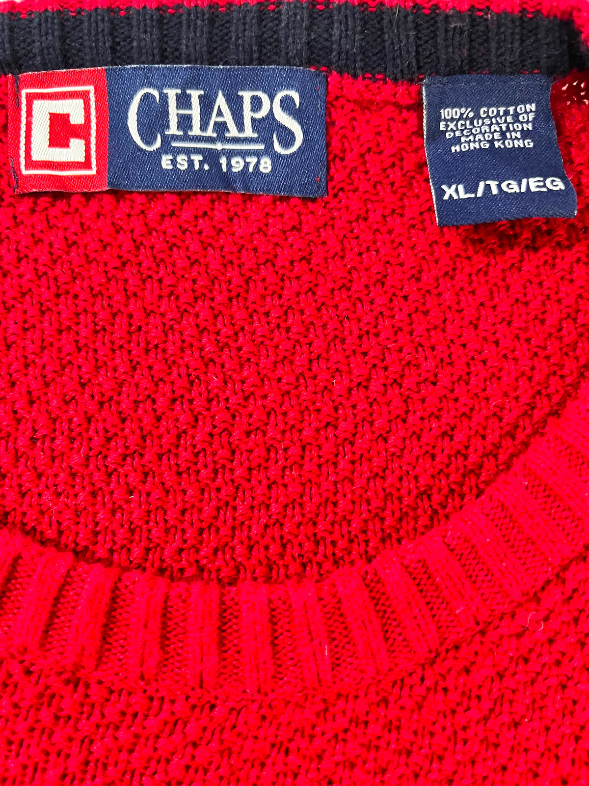 SWEATER CHAPS HOMBRE · TALLA XL