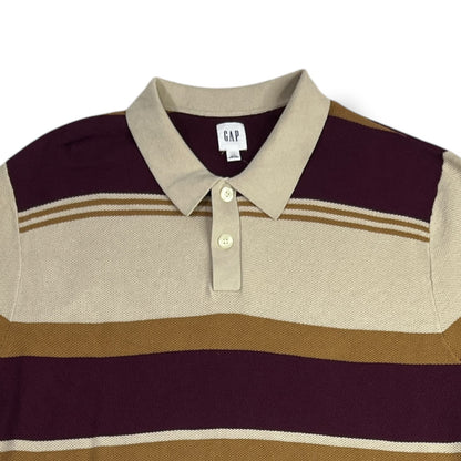 POLERA POLO GAP HOMBRE TALLA L A RAYAS