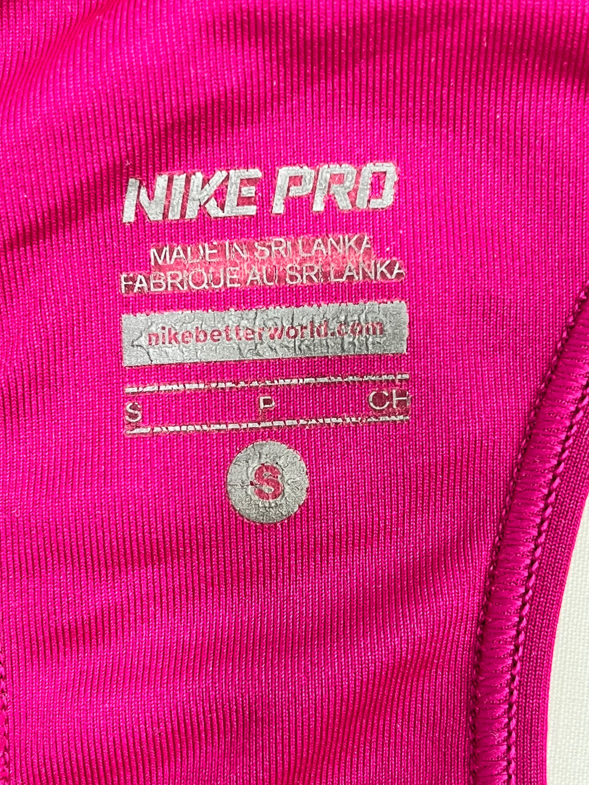 TOP DEPORTIVO NIKE PRO DRI-FIT MUJER · TALLA S